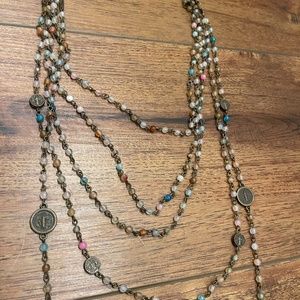 Maria Clara Multi Layer / Color Long Necklace